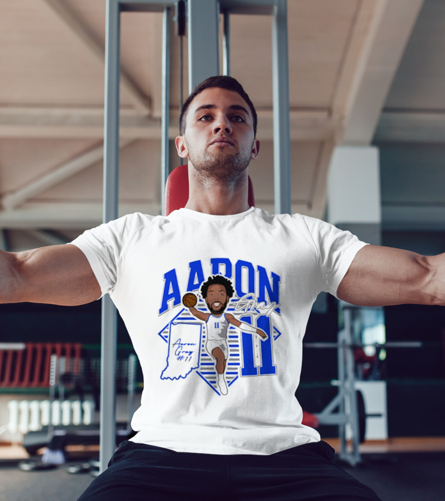 Aaron Gray 11 Basketball New Orleans Hornets Indiana T-Shirt