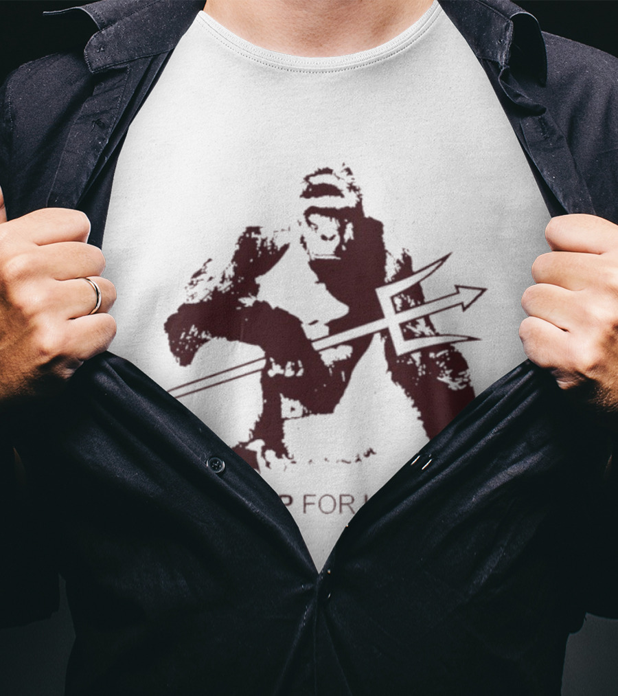 Forks Up For Harambe Arizona State Sun Devils Trident T-Shirt