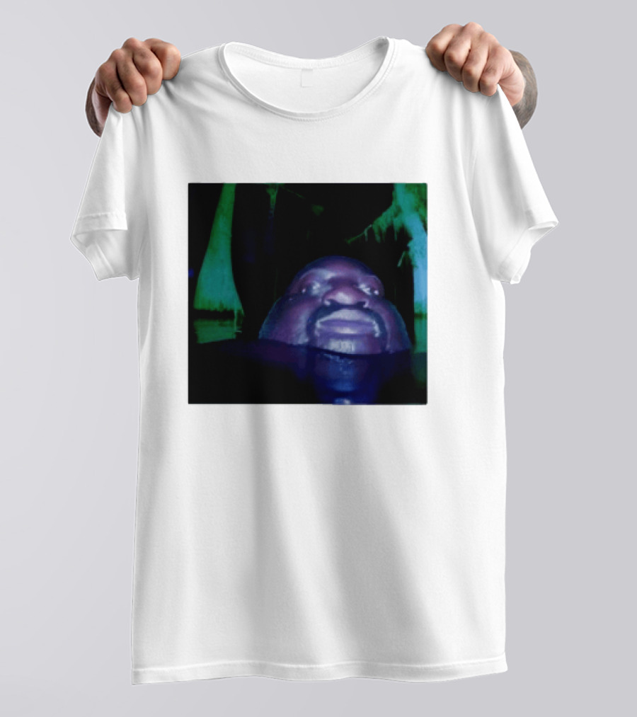 Shaquille O'Neal Meme Head Emerging From Swamp T-Shirt