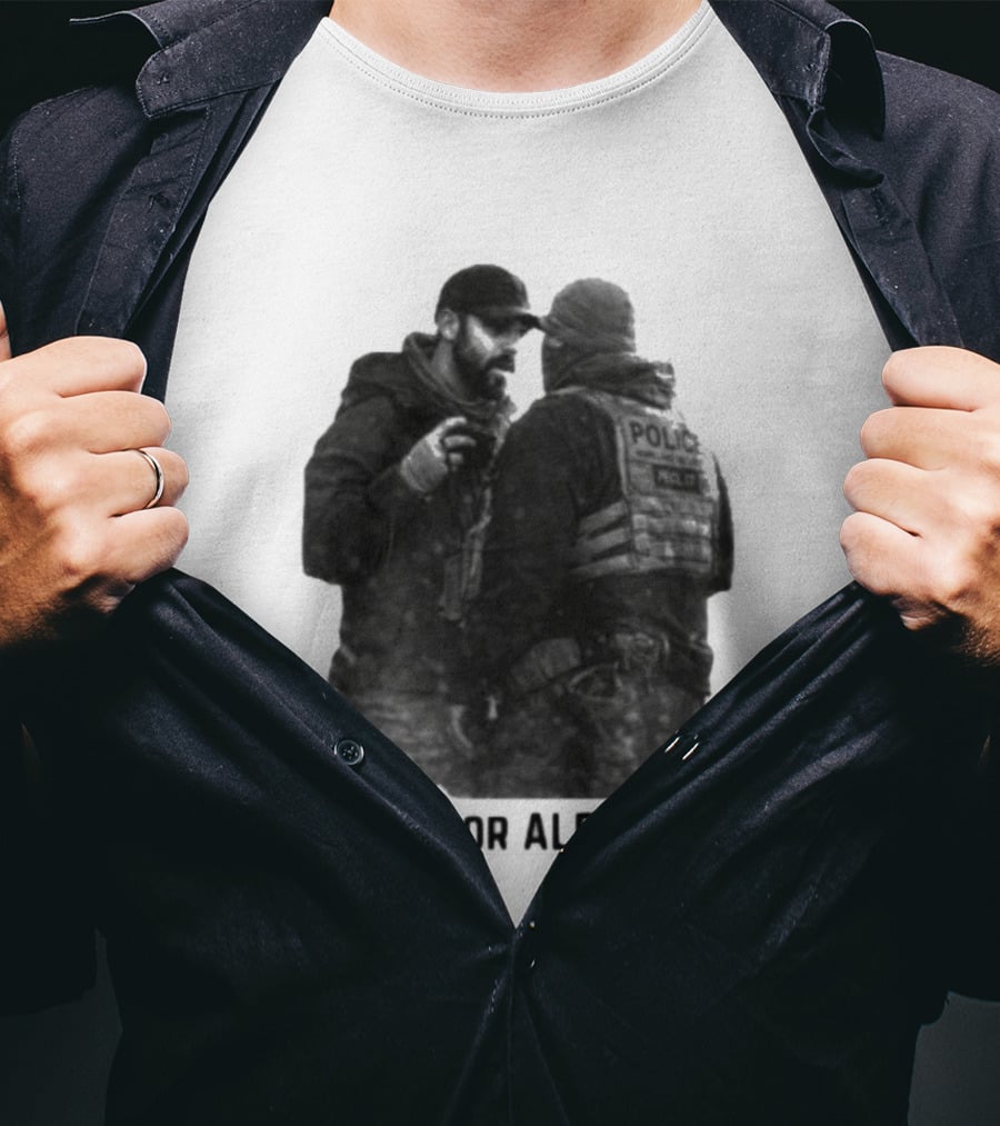 Justice For Alex Pretti Police Encounter T-Shirt
