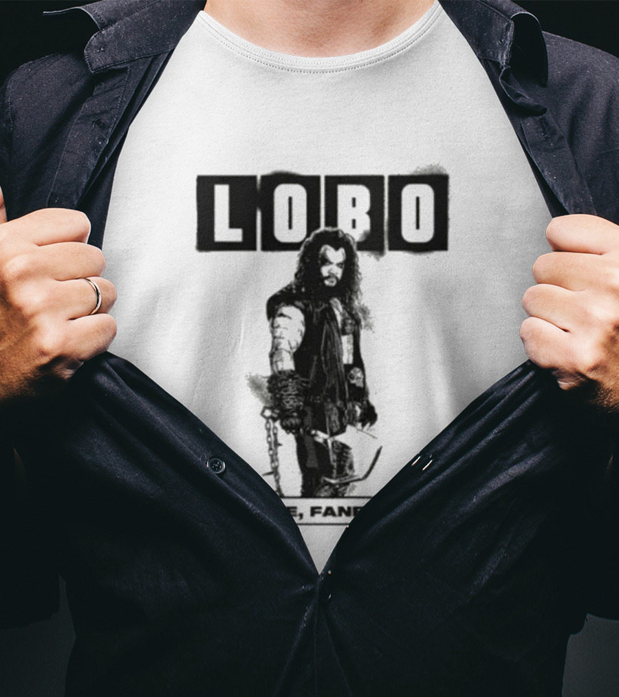 Lobo Bite Me Fanboy DC Comics Superhero T-Shirt