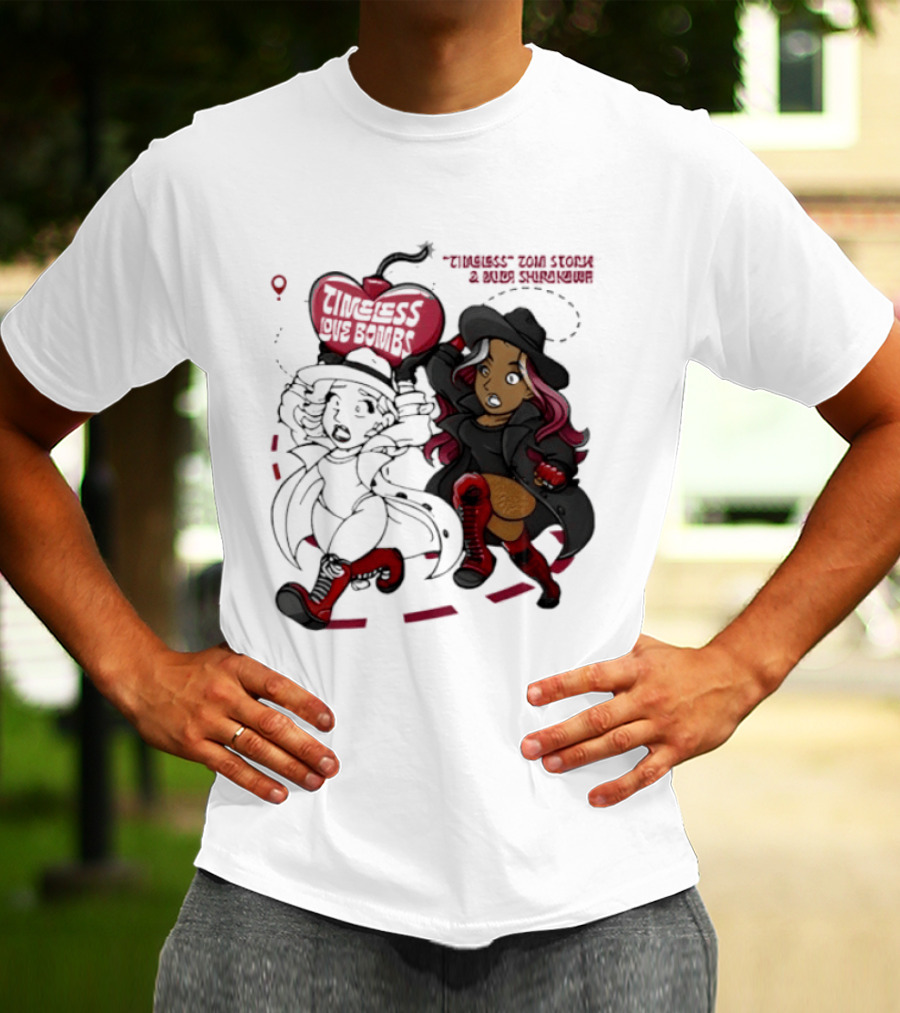 Timeless Love Bombs Bombing Run Retro Style Fashion T-Shirt