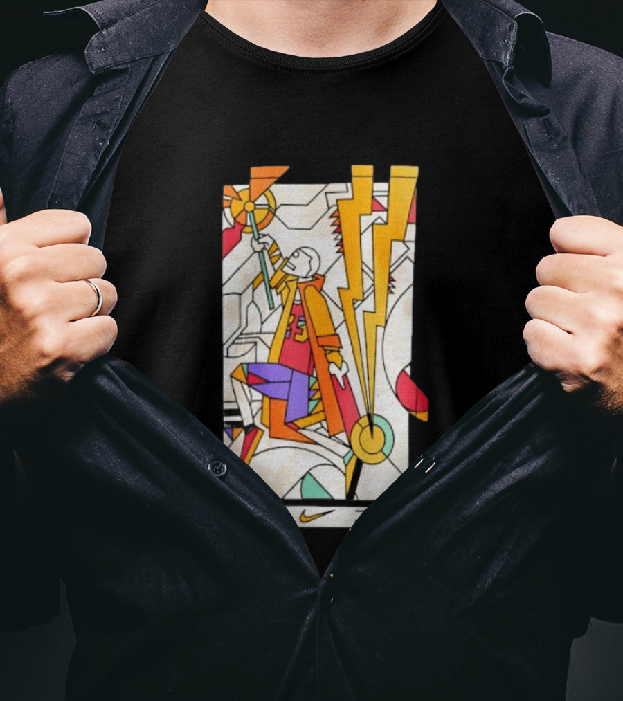 KD 35 Nike Artistic Lightning Basketball T-Shirt