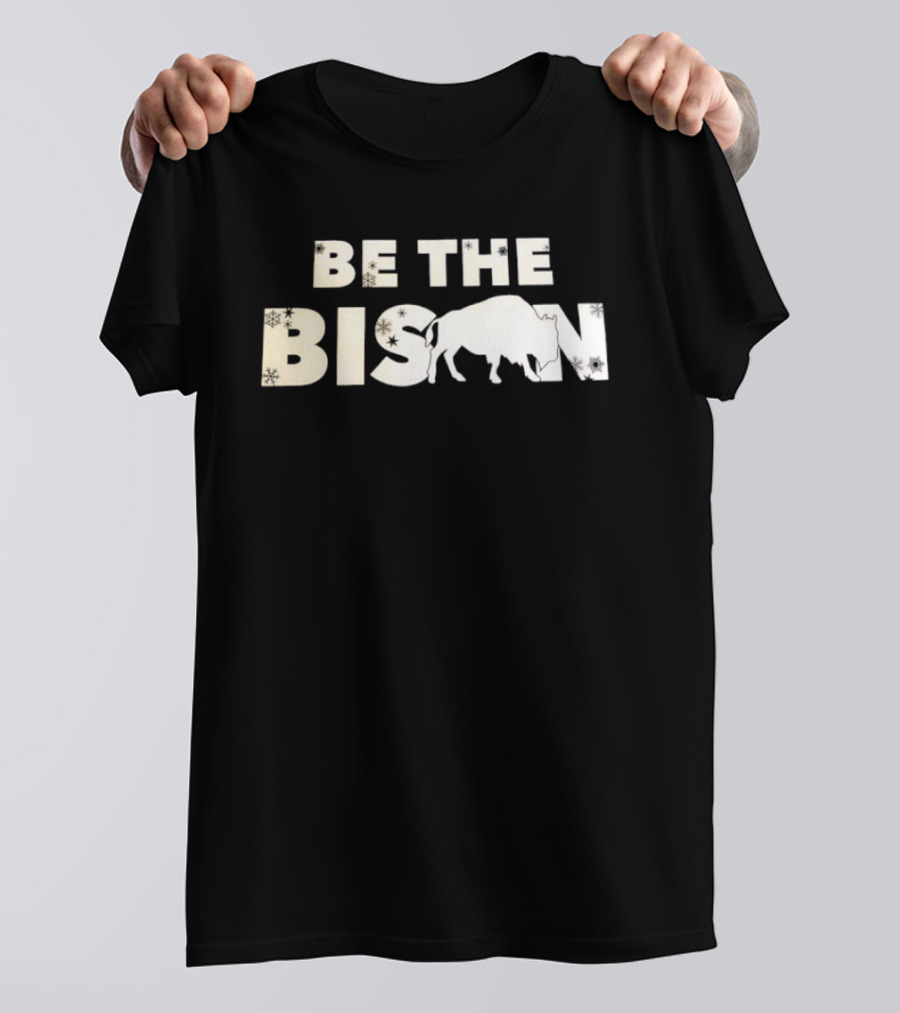 Be The Bison Christmas T-Shirt