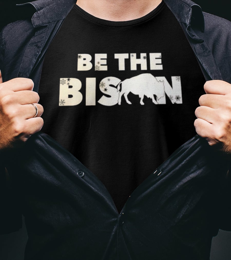 Be The Bison Christmas T-Shirt