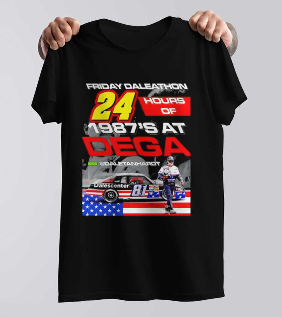 Friday Daleathon 24 Hours Of 1987's Race At Dega @DaleTanhardt 81 T-Shirt