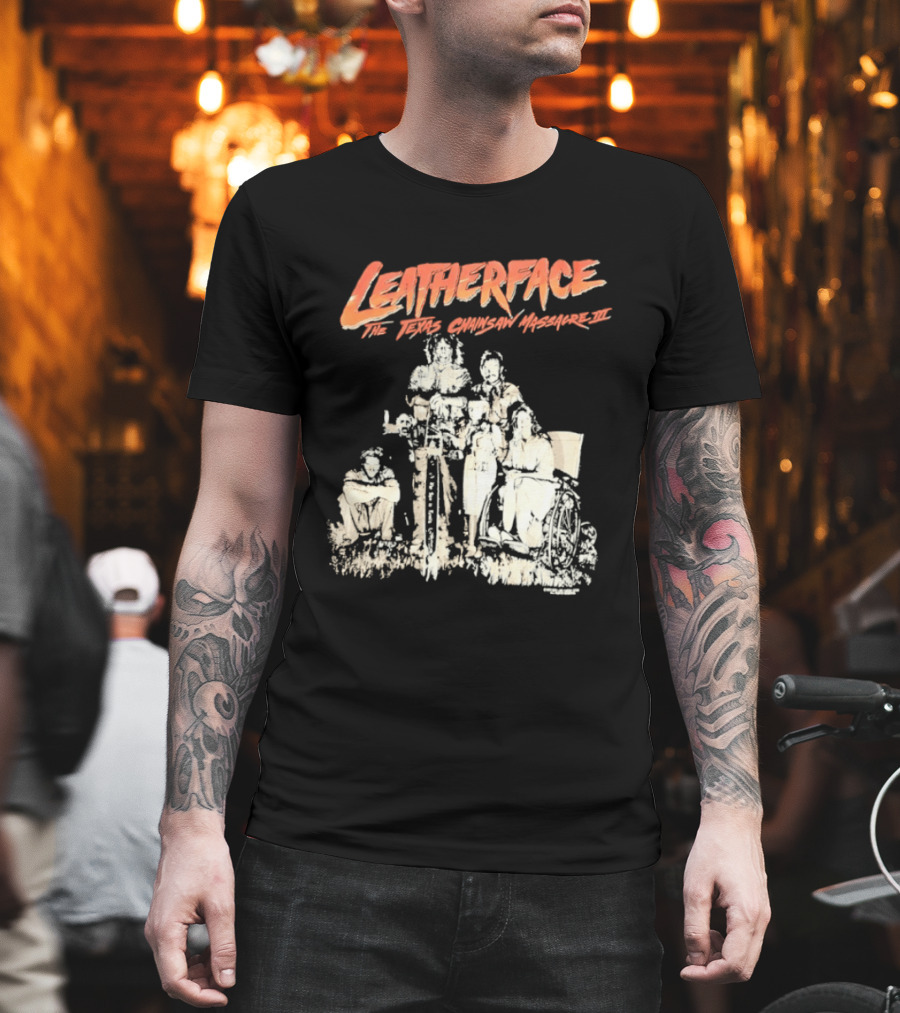 Leatherface The Texas Chainsaw Massacre III Horror Movie Fan Collectible T-Shirt