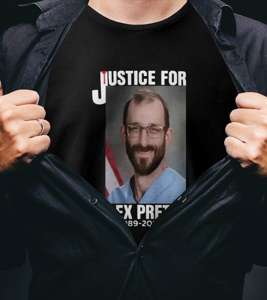 Justice For Alex Pretti 1989 2026 T-Shirt
