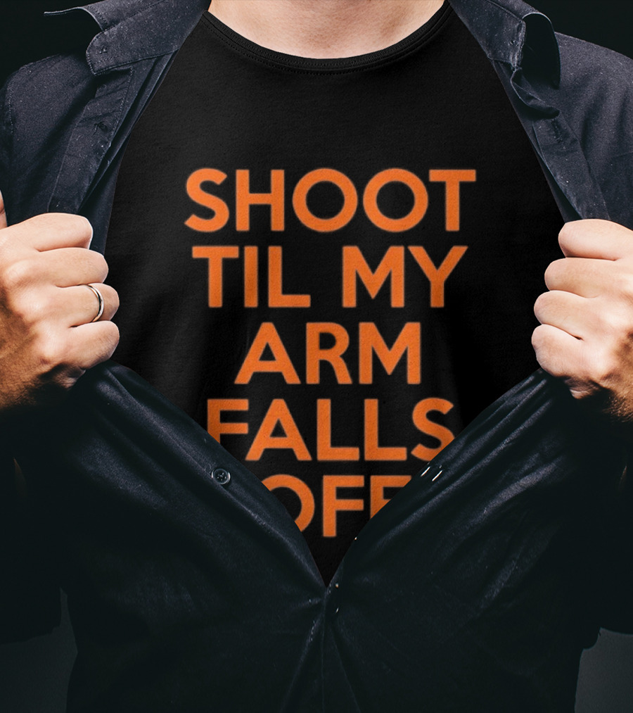 Shoot Til My Arm Falls Off Kevin Durant T-Shirt