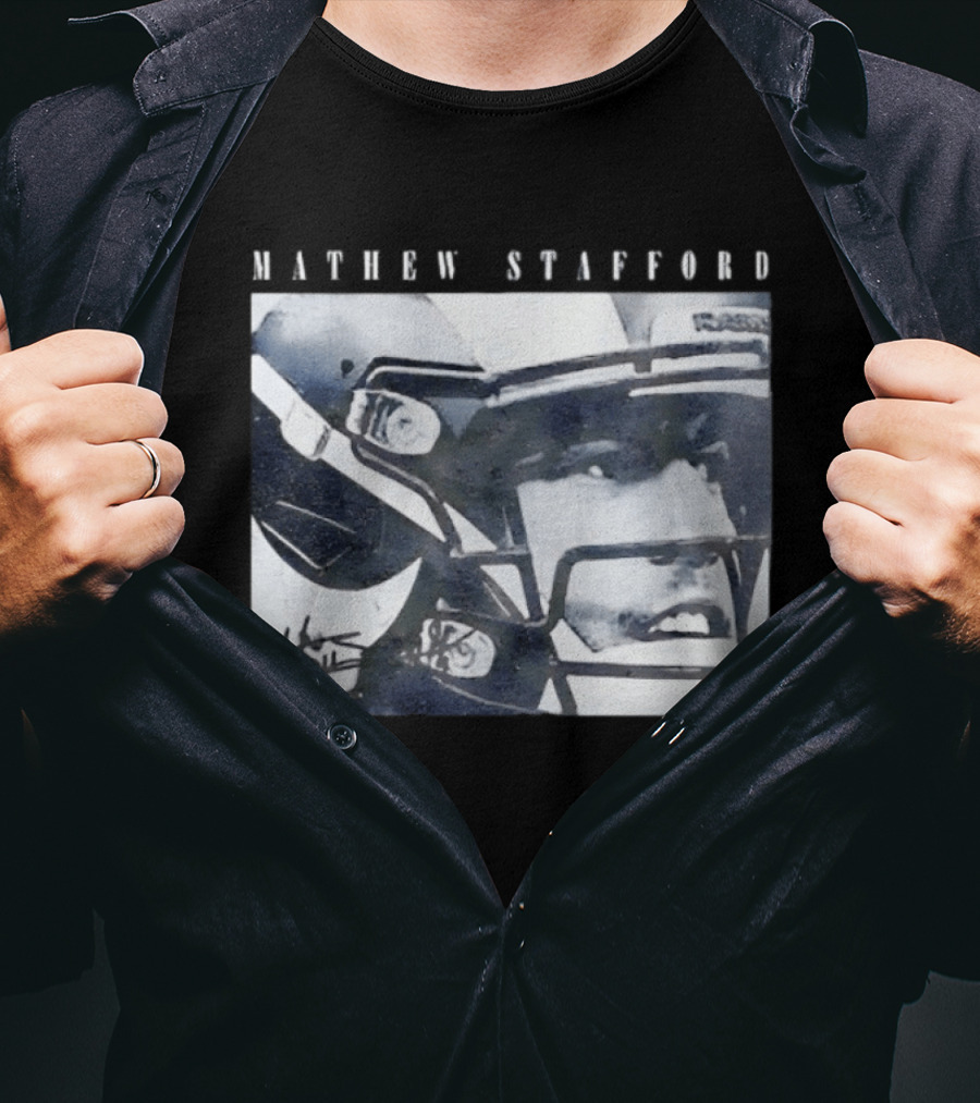 Los Angeles Rams Matthew Stafford Big Head Football T-Shirt