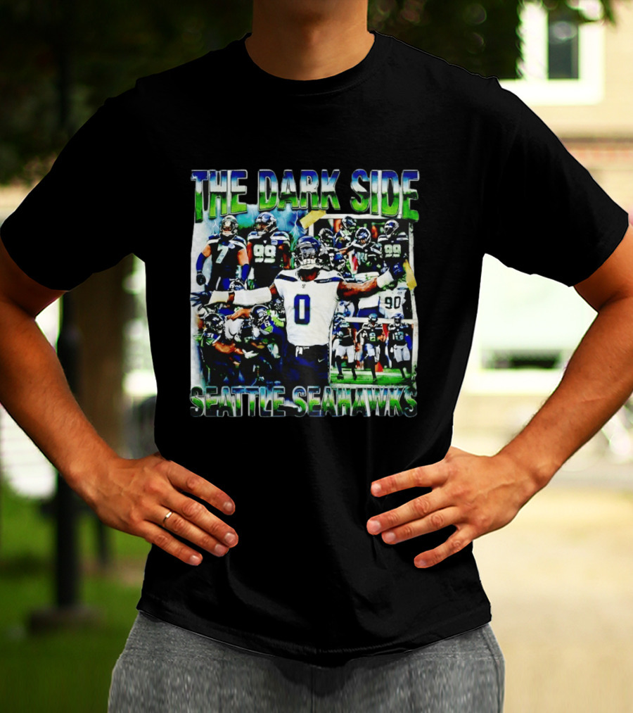 The Dark Side Seattle Seahawks Football Game Day Defense T-Shirt
