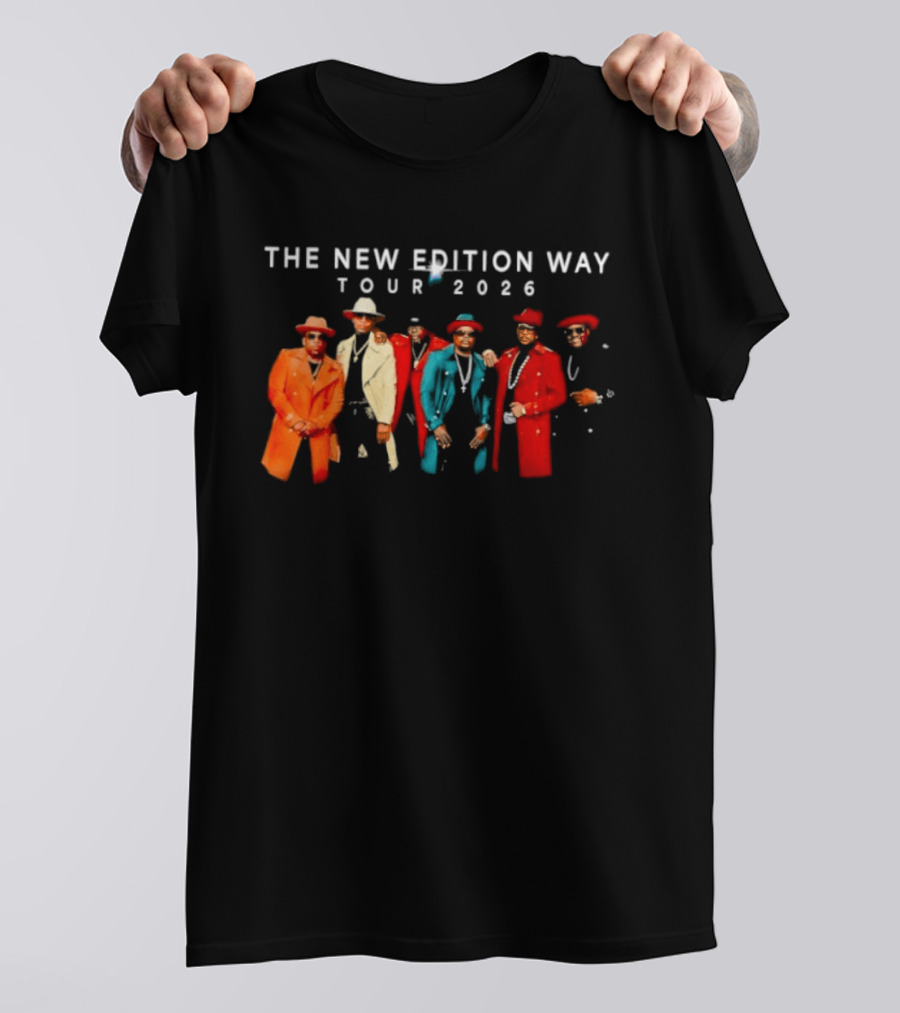 The New Edition Way Tour 2026 Concert Fashion T-Shirt