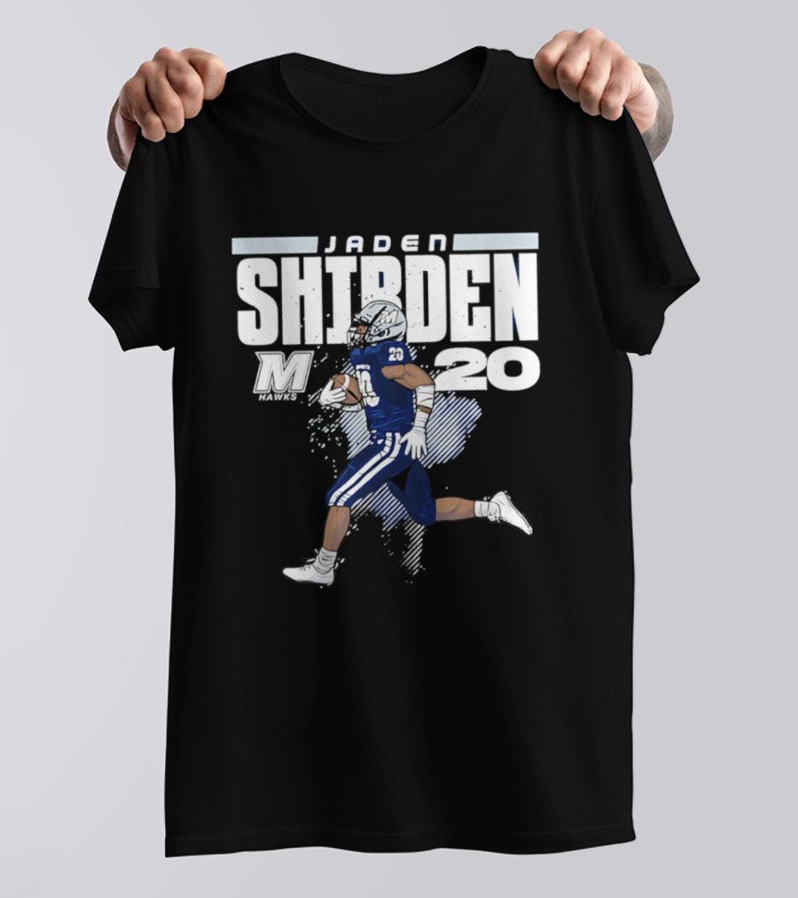 Jaden Shirden Monmouth NCAA Football 20 T-Shirt