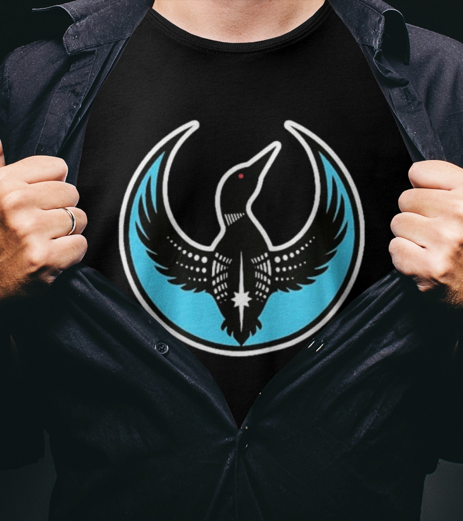 Rebel Alliance Loon Starbird Symbol Bird Crest T-Shirt