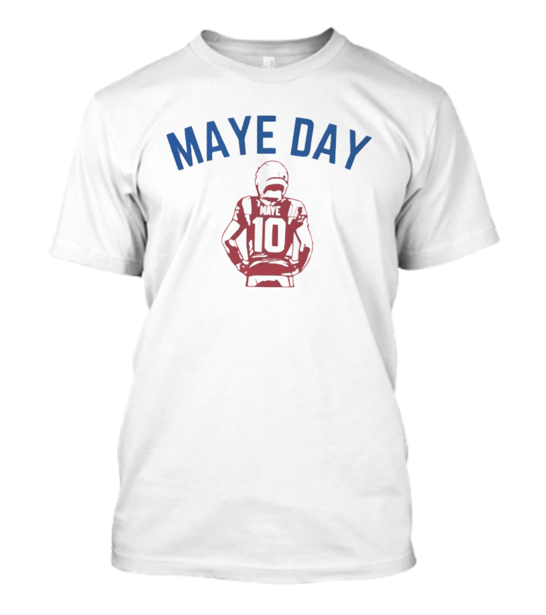 New England Patriots Drake Maye Day Maye 10 Football T-Shirt