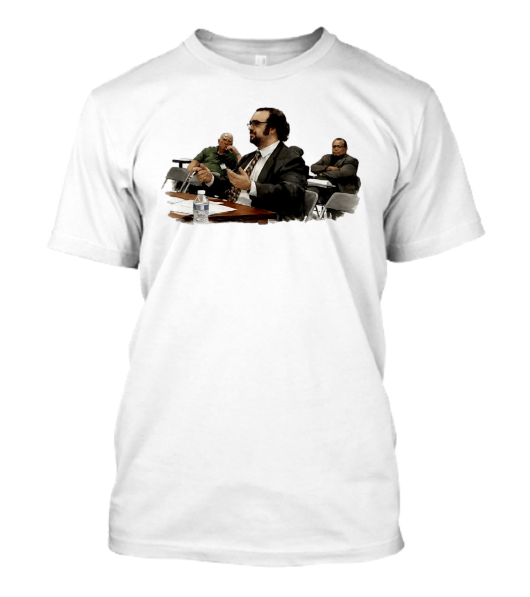 Look At My Lawyer Dawg Meme I'm Going To Jail Courtroom Scene T-Shirt