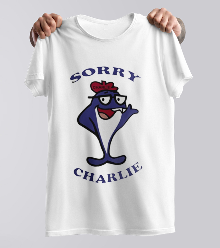 Sorry Charlie Tuna Character With Glasses And Hat T-Shirt