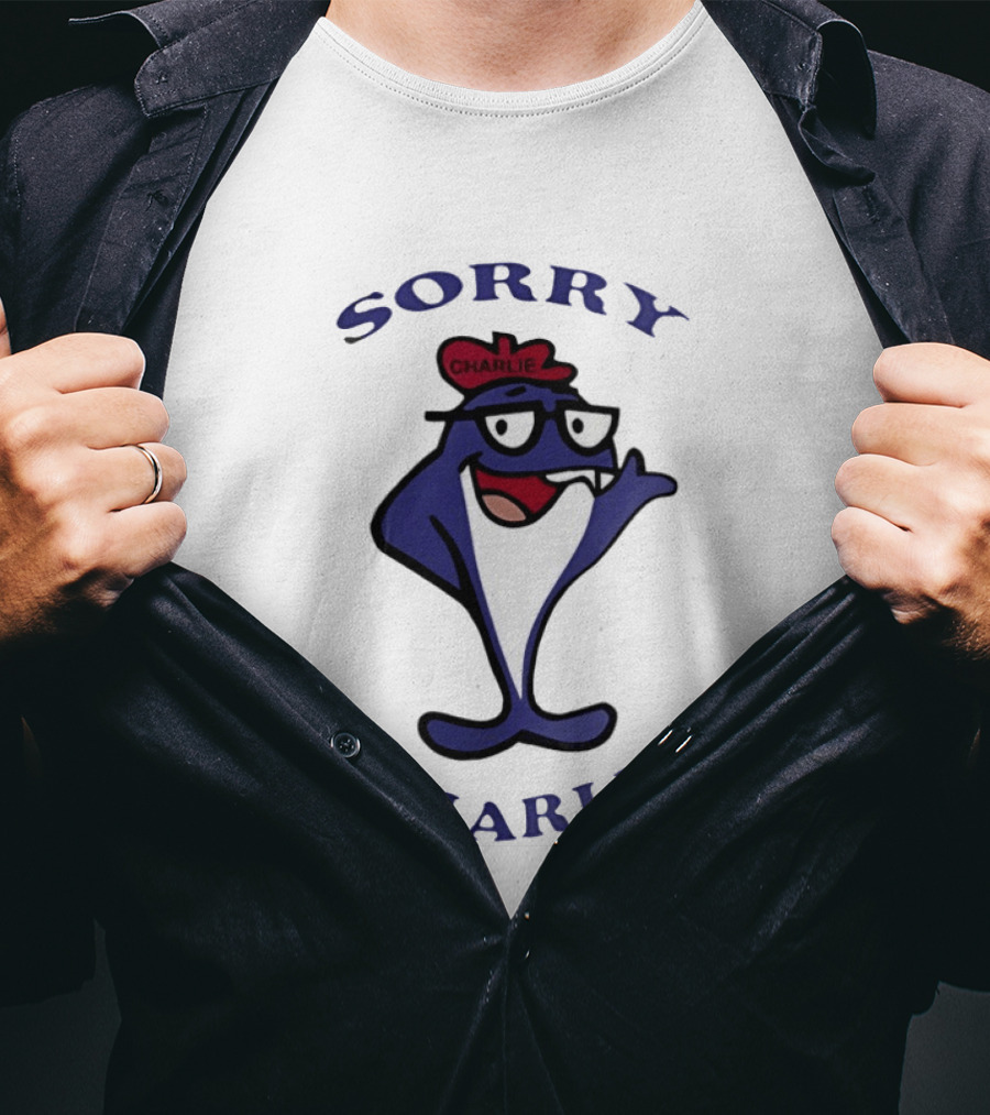 Sorry Charlie Tuna Character With Glasses And Hat T-Shirt