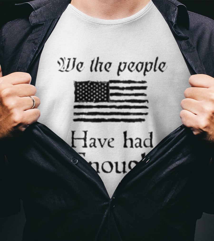 We The People American Flag Protest T-Shirt