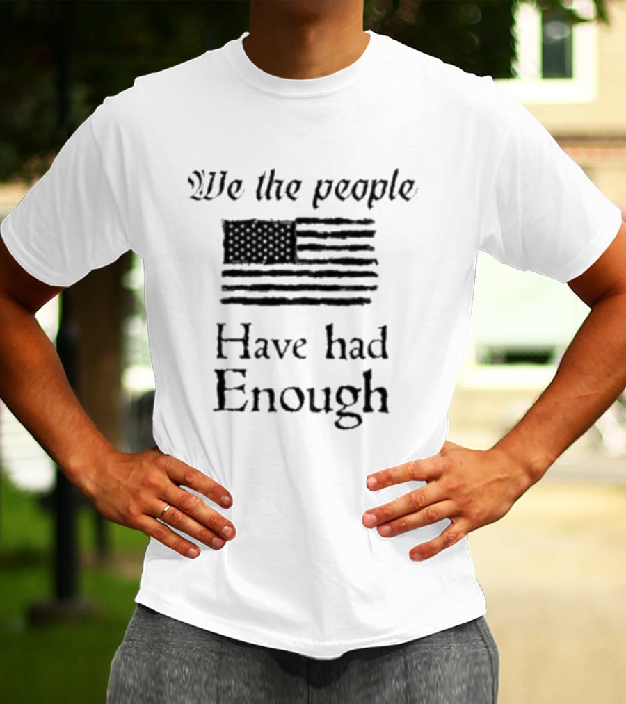 We The People American Flag Protest T-Shirt