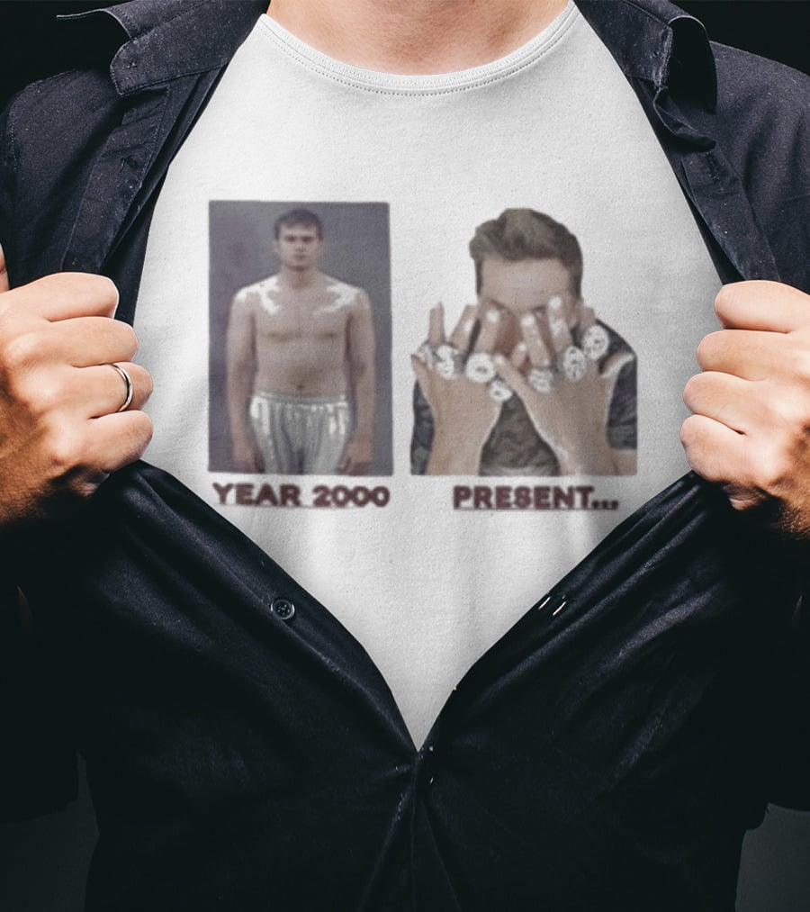 New England Patriots Tom Brady Year 2000 Present Rings T-Shirt