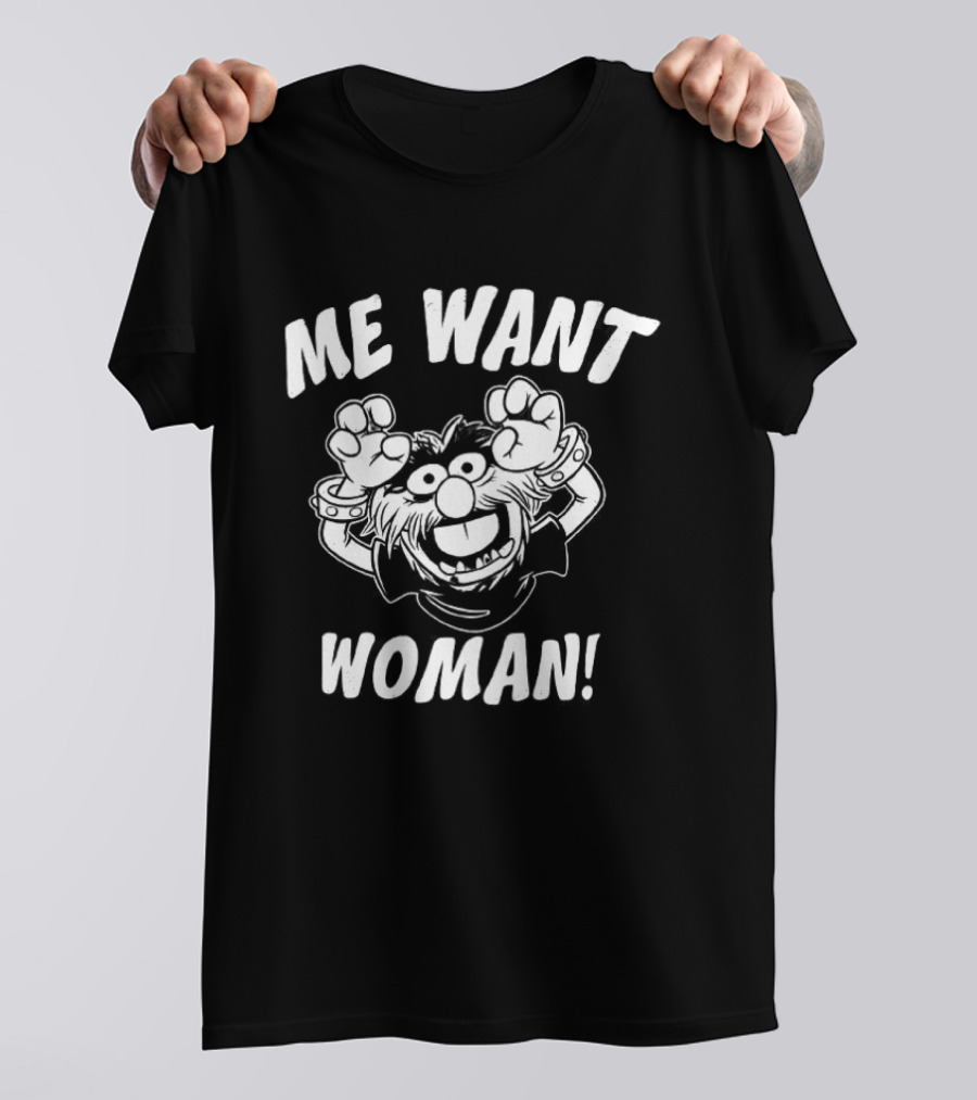 Animal Me Want Woman The Muppet Show T-Shirt