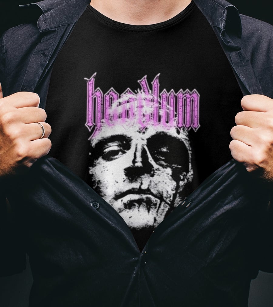 Hoodlum Gothic Style Rough Face T-Shirt