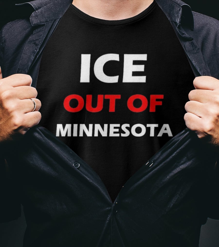 ICE Out Of Minnesota Protest T-Shirt