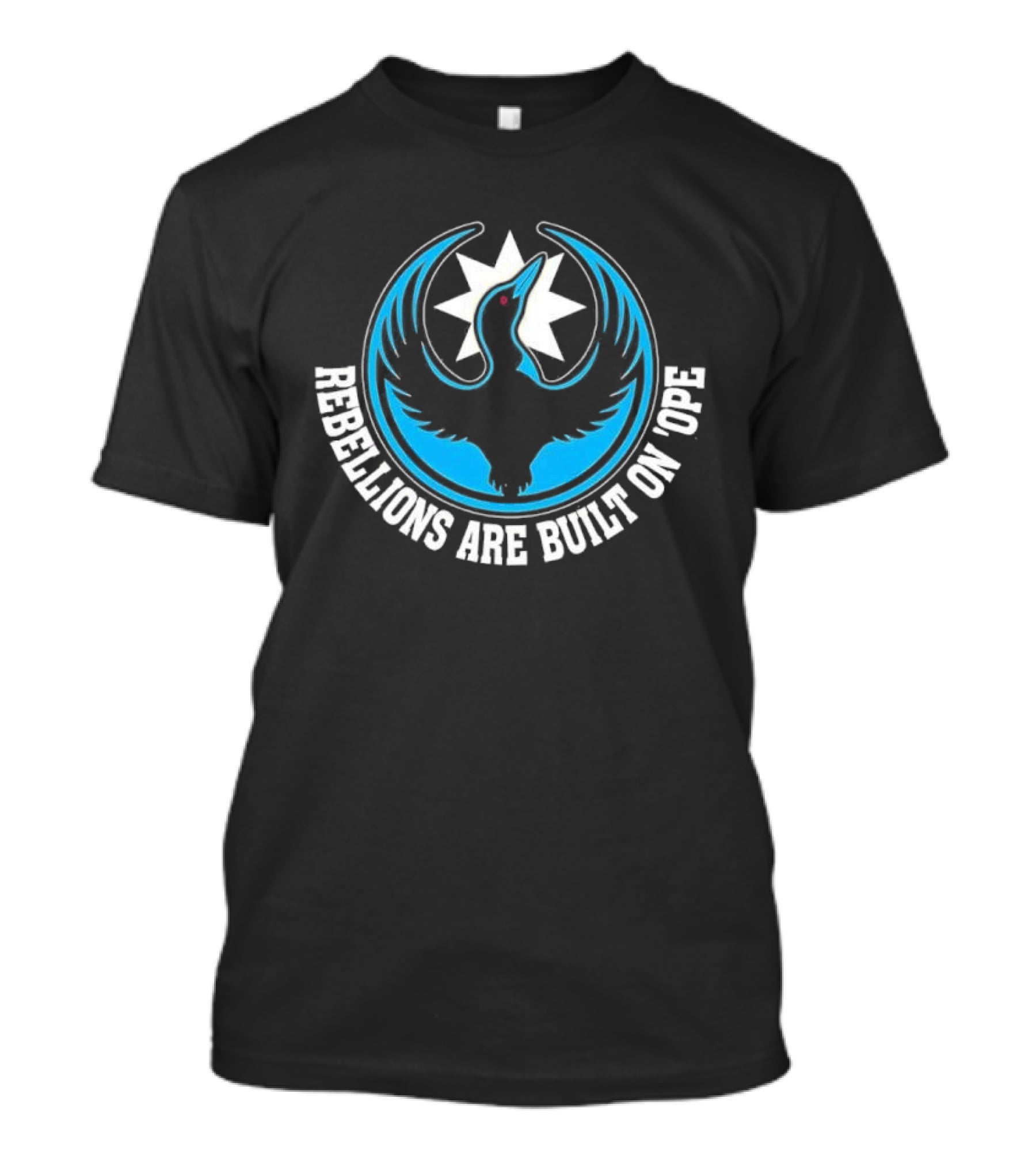 Rebellions Are Built On 'Ope Star Wars Inspired Phoenix Crest T-Shirt