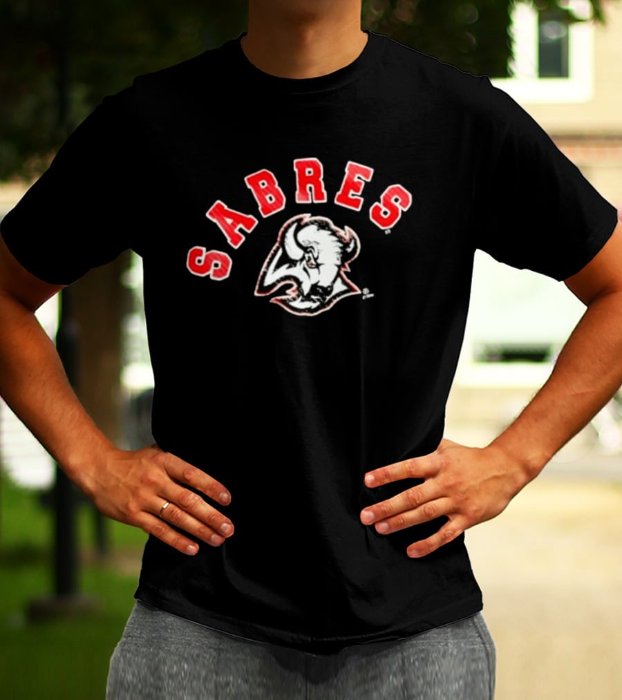 Sabres Vintage Buffalo Hockey T-Shirt