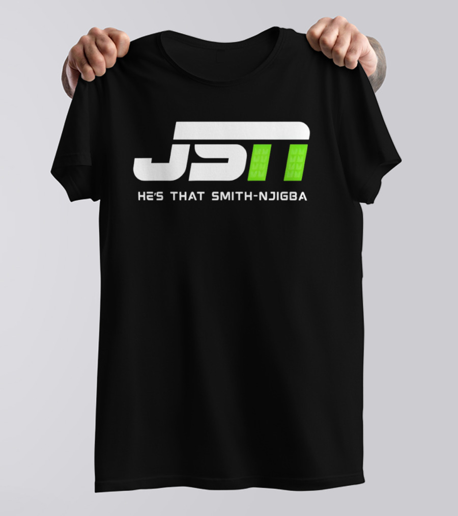 JSN He's That Smith Njigba Seattle Seahawks Football T-Shirt
