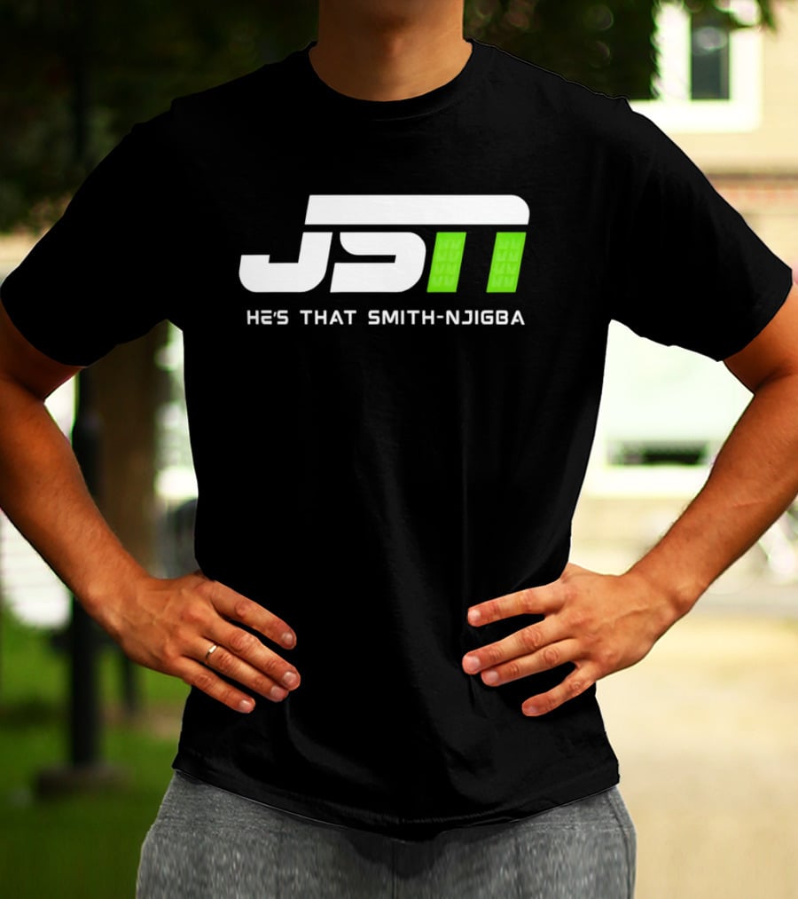 JSN He's That Smith Njigba Seattle Seahawks Football T-Shirt
