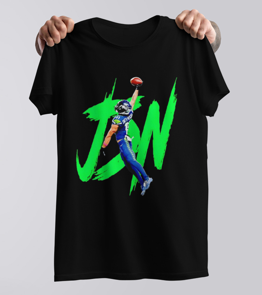 JSN Jaxon Smith Njigba Seattle Seahawks Football 2025 T-Shirt