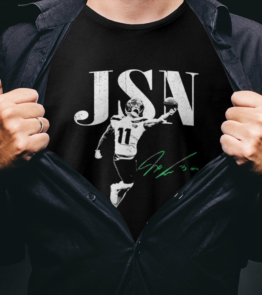 Jaxon Smith Njigba JSN Seattle Seahawks Football Signature T-Shirt