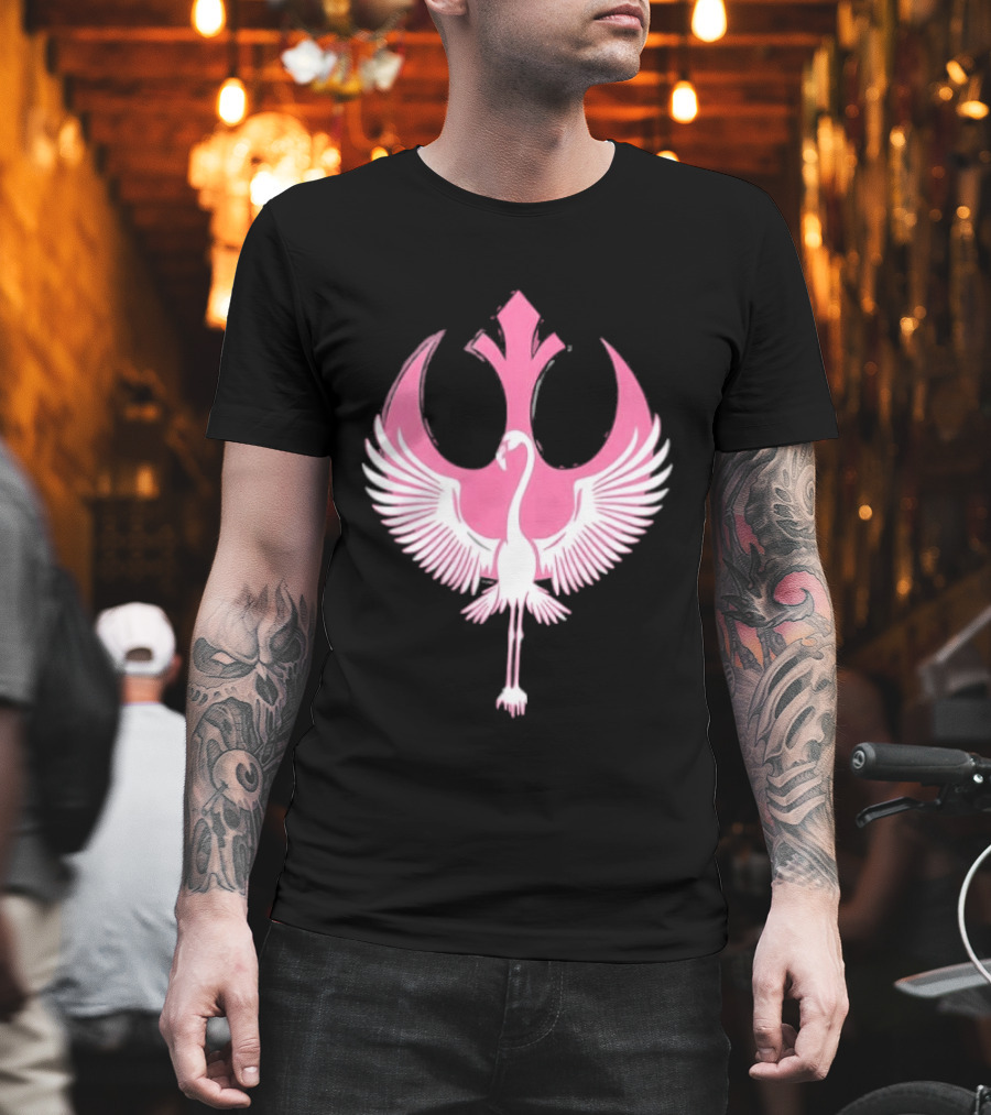 Star Wars Rebel Alliance Flamingo Pink Variant T-Shirt