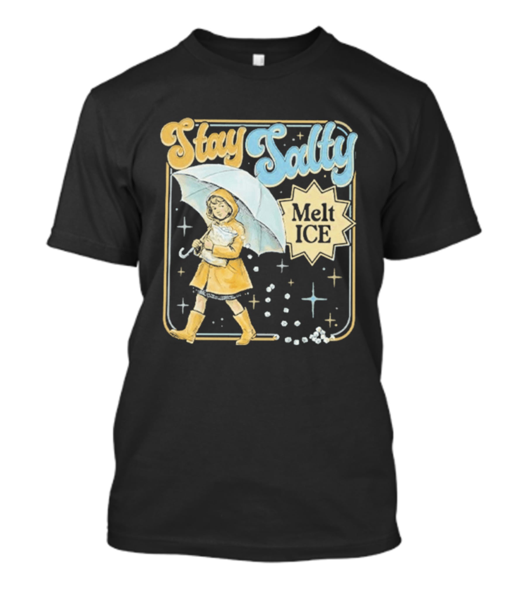 Stay Salty Melt ICE Umbrella Girl T-Shirt