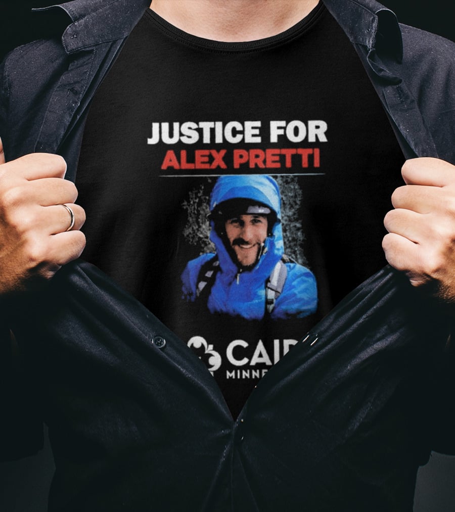 Justice For Alex Pretti CAIR Minnesota T-Shirt