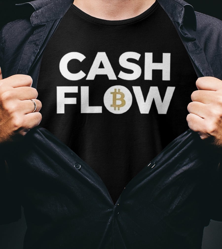 Grant Cardone Cash Flow Bitcoin T-Shirt