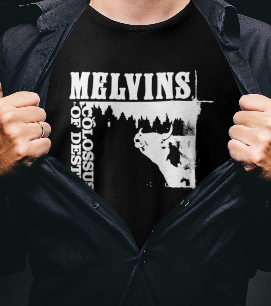 Melvins Colossus Of Destiny Iconic Merchandising Fan Favorite T-Shirt