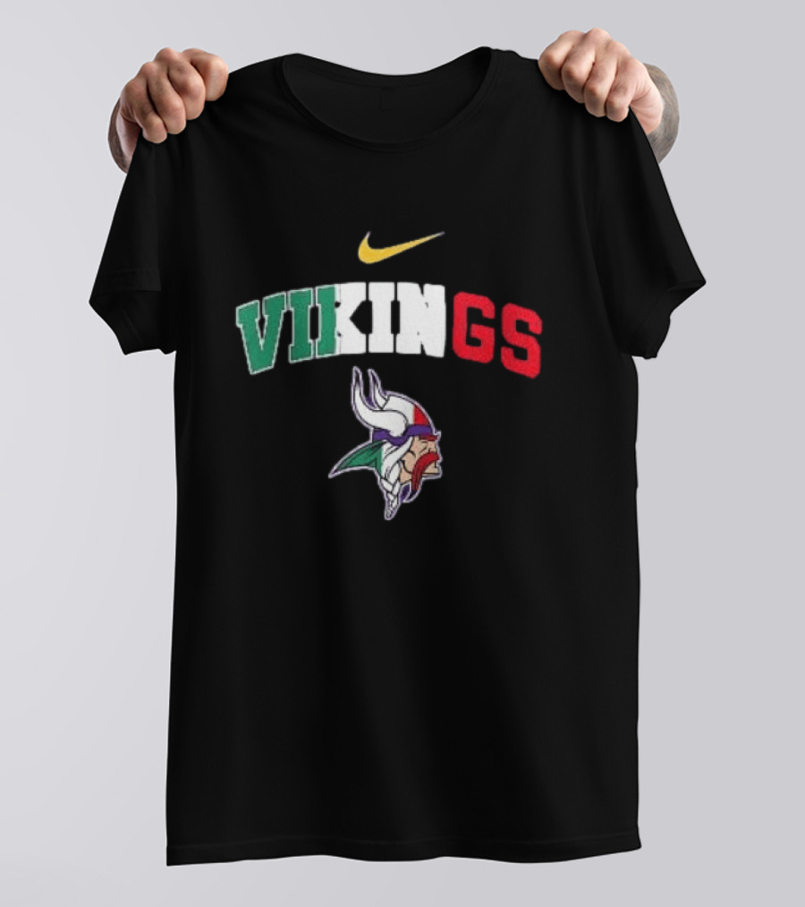 Minnesota Vikings Italia Nike Go Vikings T-Shirt
