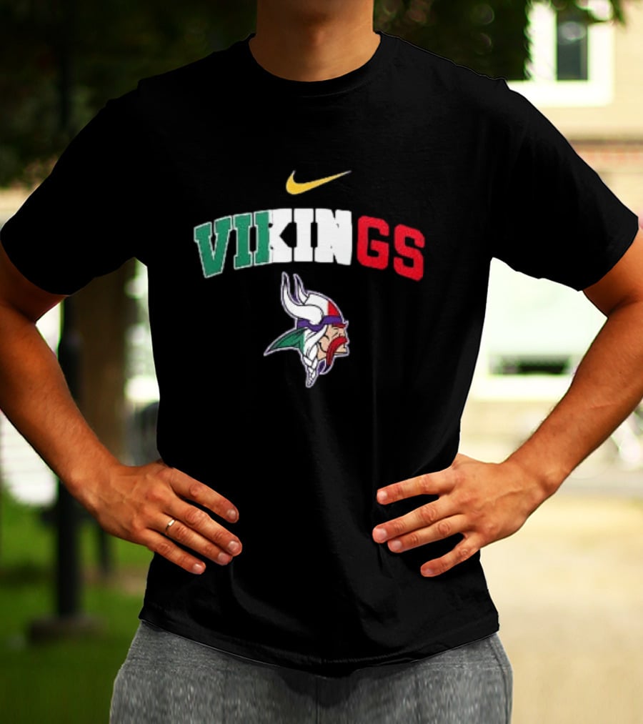Minnesota Vikings Italia Nike Go Vikings T-Shirt