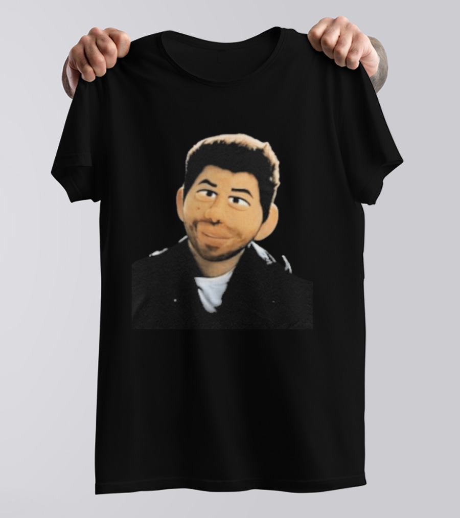 Nick Jonas J.N. Puppet Caricature T-Shirt