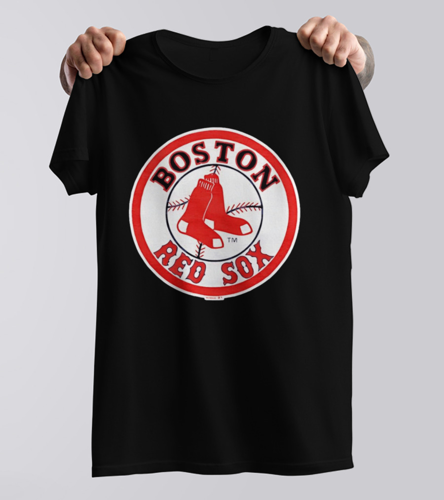 Boston Red Sox Hanging Red Socks Baseball Team T-Shirt