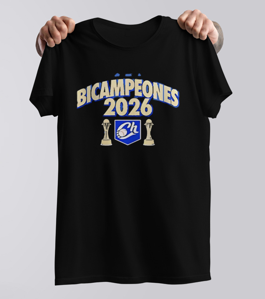 Charros De Jalisco BICAMPEONES 2026 CAMISETA CAMPEONES LMP 25 26 T-Shirt