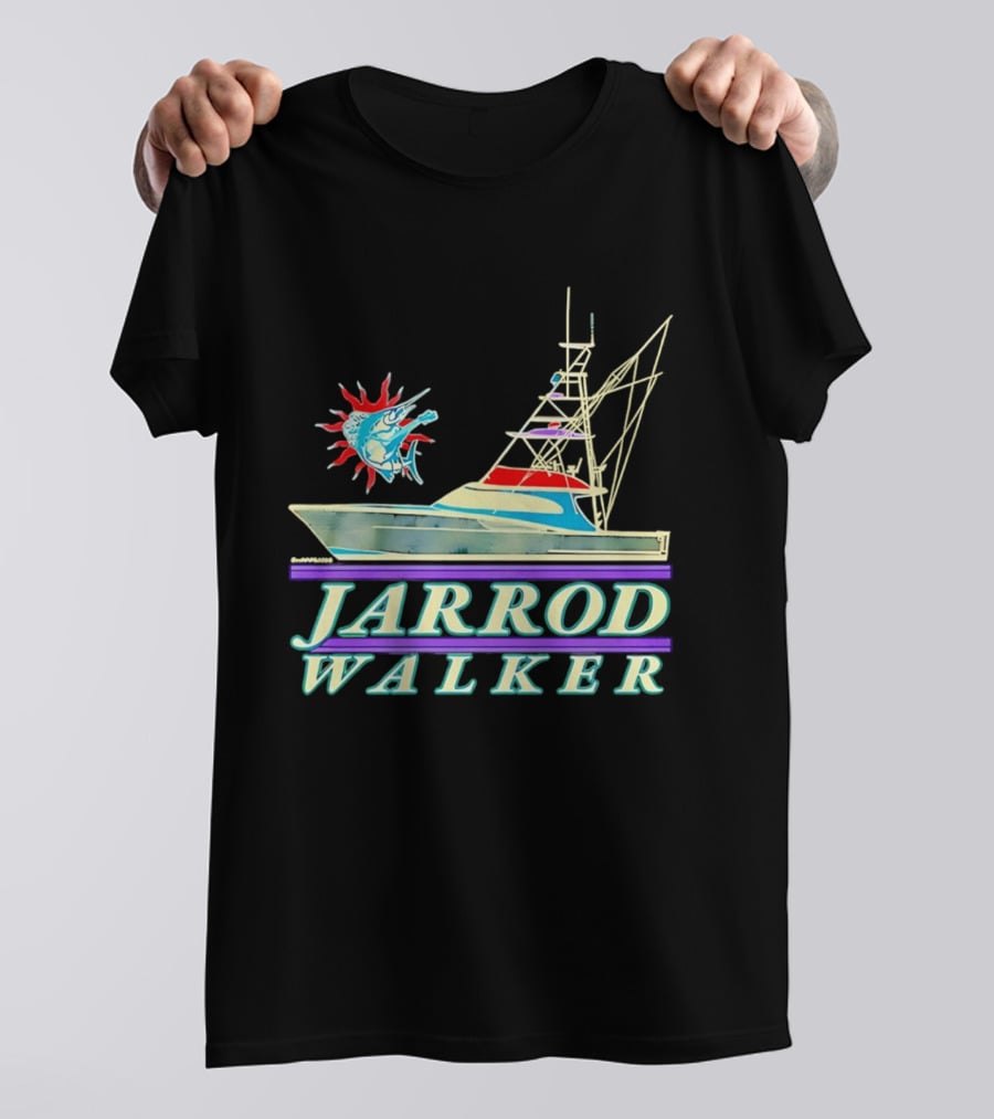 Jarrod Walker Marlin Sportfish Boat T-Shirt