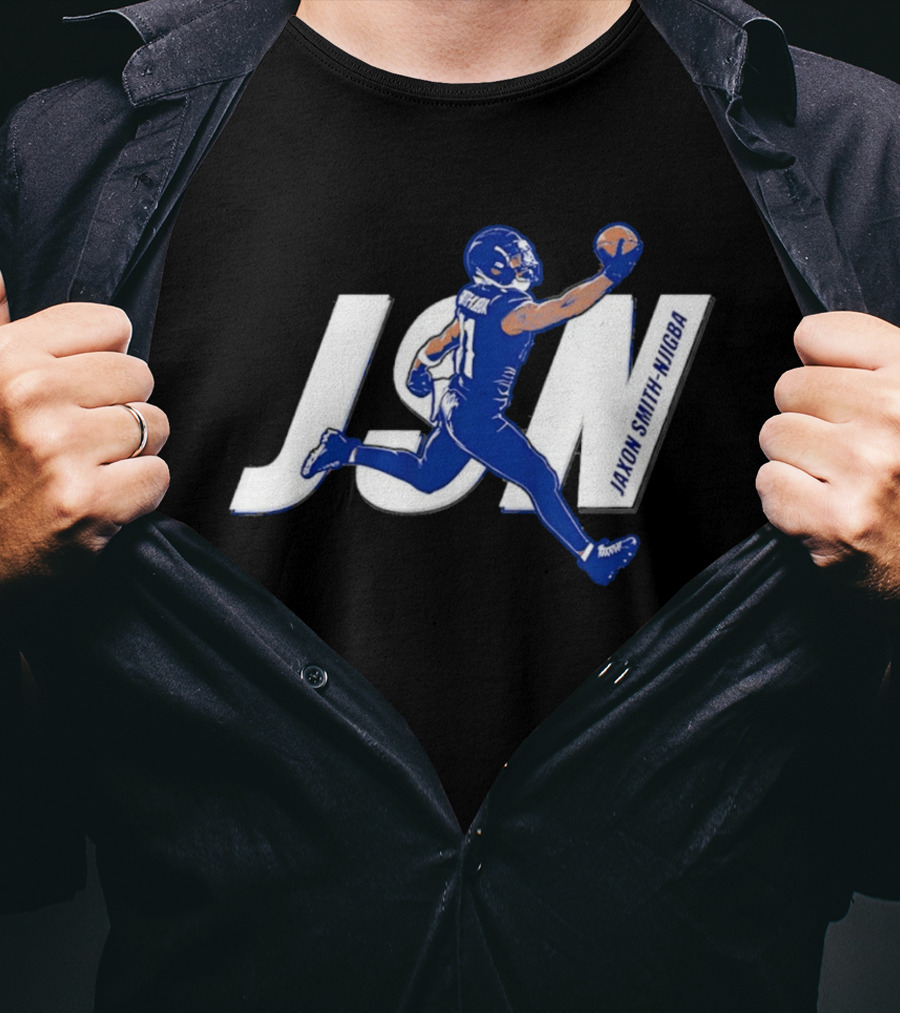 Jaxon Smith Njigba Seattle Seahawks JSN Air Jaxon NJIGBA T-Shirt