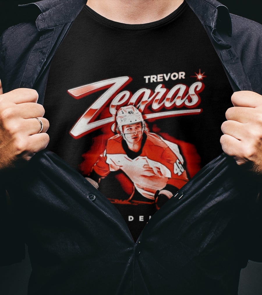 Trevor Zegras Philadelphia Hockey T-Shirt