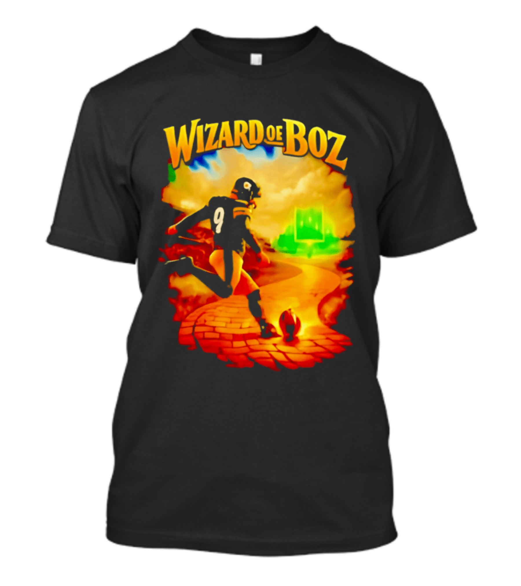 Wizard Of Boz Chris Boswell Pittsburgh Steelers Football Kicker Fantasy T-Shirt