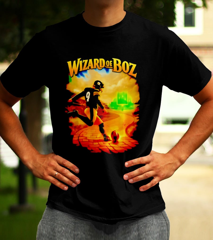 Wizard Of Boz Chris Boswell Pittsburgh Steelers Football Kicker Fantasy T-Shirt