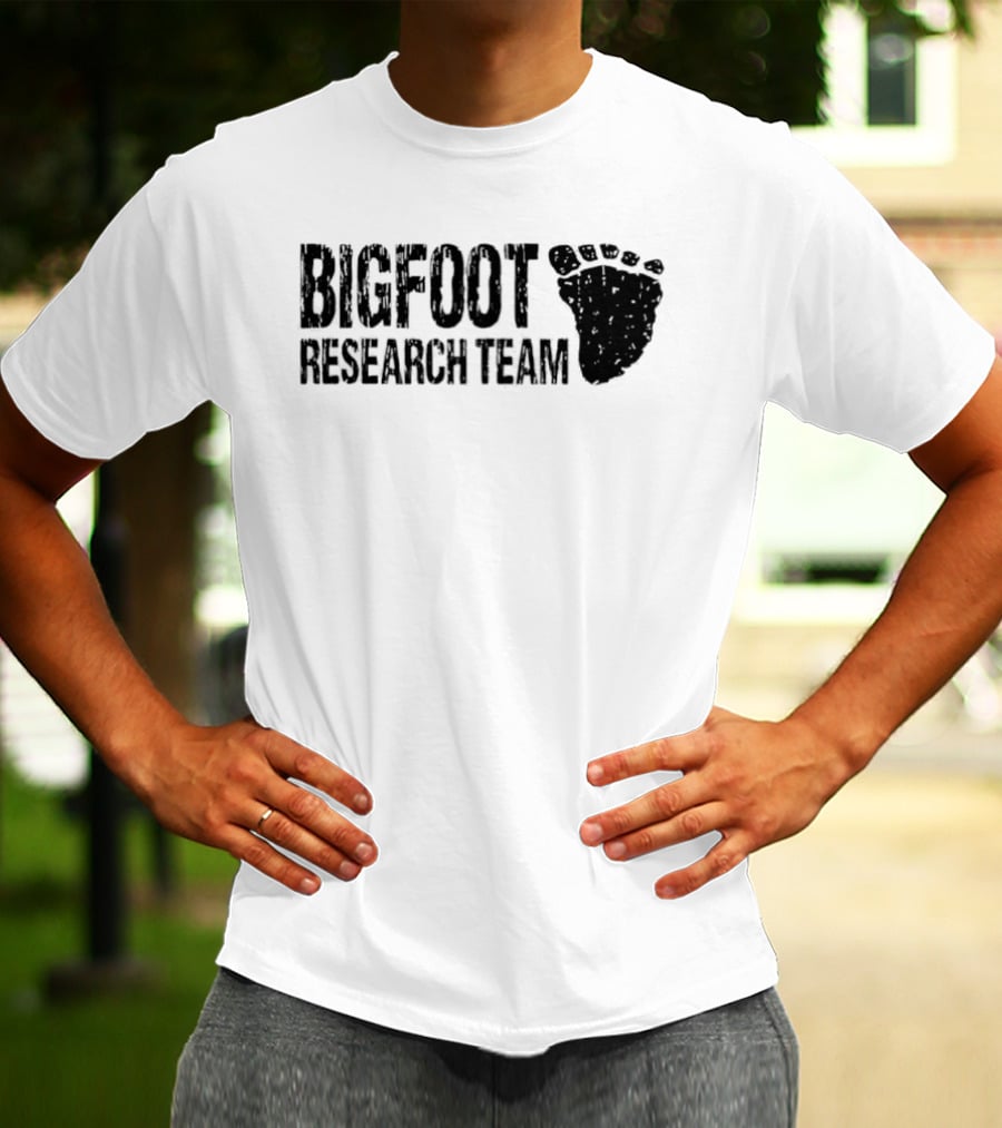 Bigfoot Research Team Footprint T-Shirt